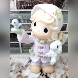 Precious Moments Porcelain Figurine, "THE FUTURE IS IN OUR HANDS" - 2000